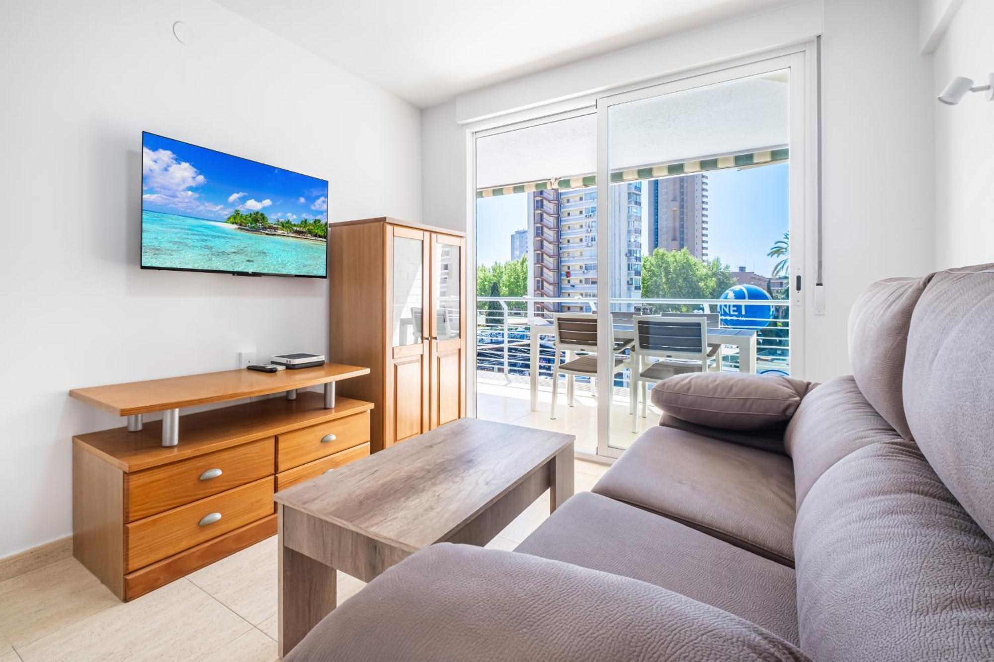 Niza 2-A Apartment Levante Beach Benidorm Bagian luar foto